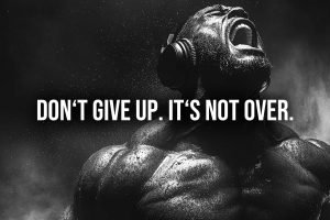 Don't Give Up It's Not Over Lyrics