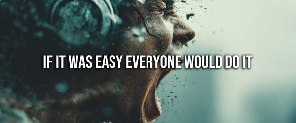 If it was easy