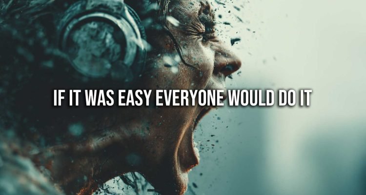 If it was easy
