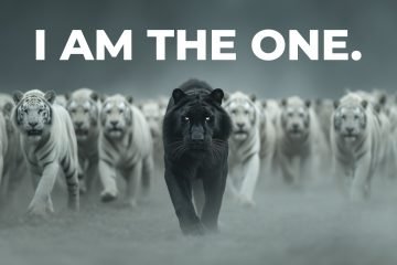 I AM THE ONE.